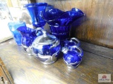 Cobalt blue items