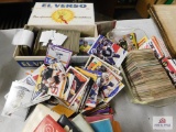 Collectable stamps and sports cards