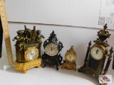 Collection of modern clocks