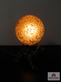 Lighted frog lamp