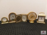 Seth Thomas & Linden miniature fancy clocks