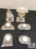 Miniature crystal clocks