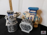 Ceramic elephant jar and jar candles