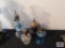 Oil lamps and dresser lamps