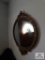 Antique oval mirror