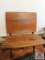 Antique school seat