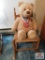 Woven seat rocker and bear