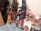 Contents of closet. Christmas decorations