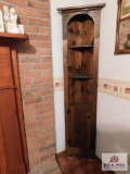 Corner cupboard 72x16x11