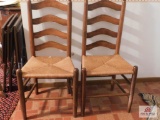 woven bottom chairs