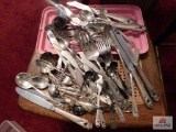 Silver plate flatware