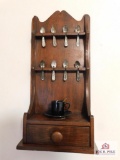 Spoon rack and Imperial spoons
