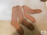 Vintage wooden sock stretchers