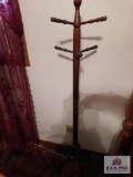 Small coat rack approx. 4.5 ft.