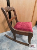 Childs Victorian rocker