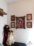 Porcelain dolls and pictures