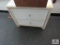 white end table