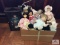 Lot of modern porcelain dolls