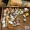 lot of antique porcelain doll parts