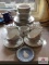 Noritake Azalea lot: 4 cups and saucers, 6 small bowls, plates, sugars, etc.