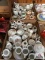 2 lots of vintage china tea set dishes, some marked JAPAN