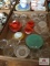 Lot vintage glass child's dishes