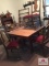 Primitive farm table and 4 chairs