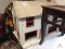 Lot of 2 large wood doll houses