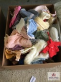 Lot of vintage doll clothing