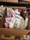 Large box vintage to modern doll clothes