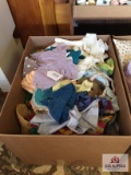 Large box vintage to modern doll clothes