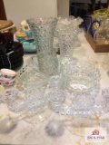 Lot Fostoria American glass