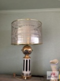 Mid Century decorator lamp (shade has been taped)