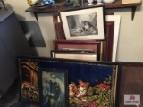 Lot of vintage and modern pictures