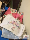 Lot of vintage linens