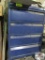Blue 4 Door Cabinet with Contents