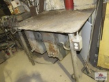 Steel work Table with Vice