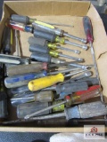 flat of screwdrivers