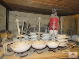 approx. 4ft section of insulators