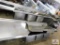 Stainless steel table and 3 sinks (10' x ?, 60