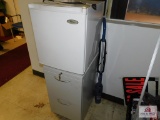 Mint frig, file cabinet and vacuum