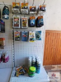 Protectant sponges, glass wipes, upholstery cleaner and waxes
