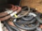 Large lot of suction hoses, pipe, etc.