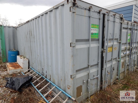 20' Dry storage sea containers