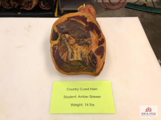Country Cured Ham (14lbs) | Student: Amber Brewer