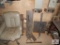 1 Lot of metal and chair