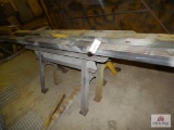 2 Made steel sawhorses