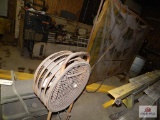 1 Lot of torpedo heater, fan and welding screen