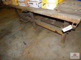 8' x 4' Steel work table 2.5