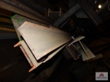1 Large lot of I-beam and channel steel